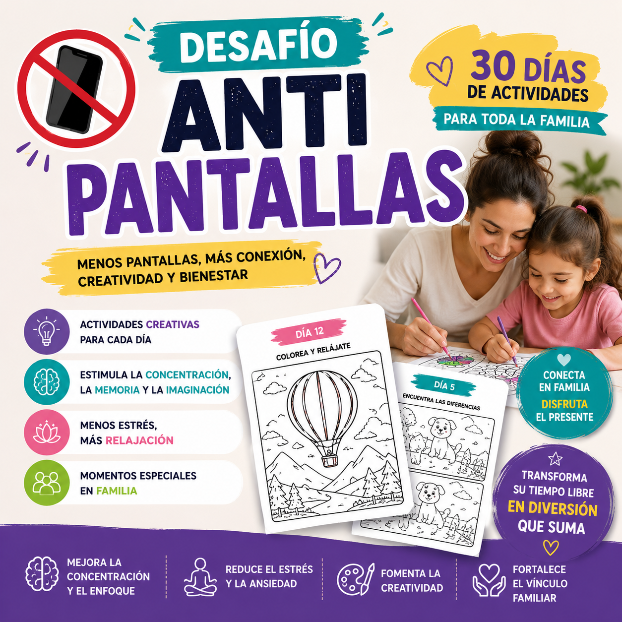 📵Desafío antipantallas